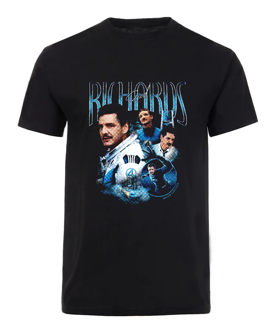 Playera con diseño Cuatro Héroes Fantásticos