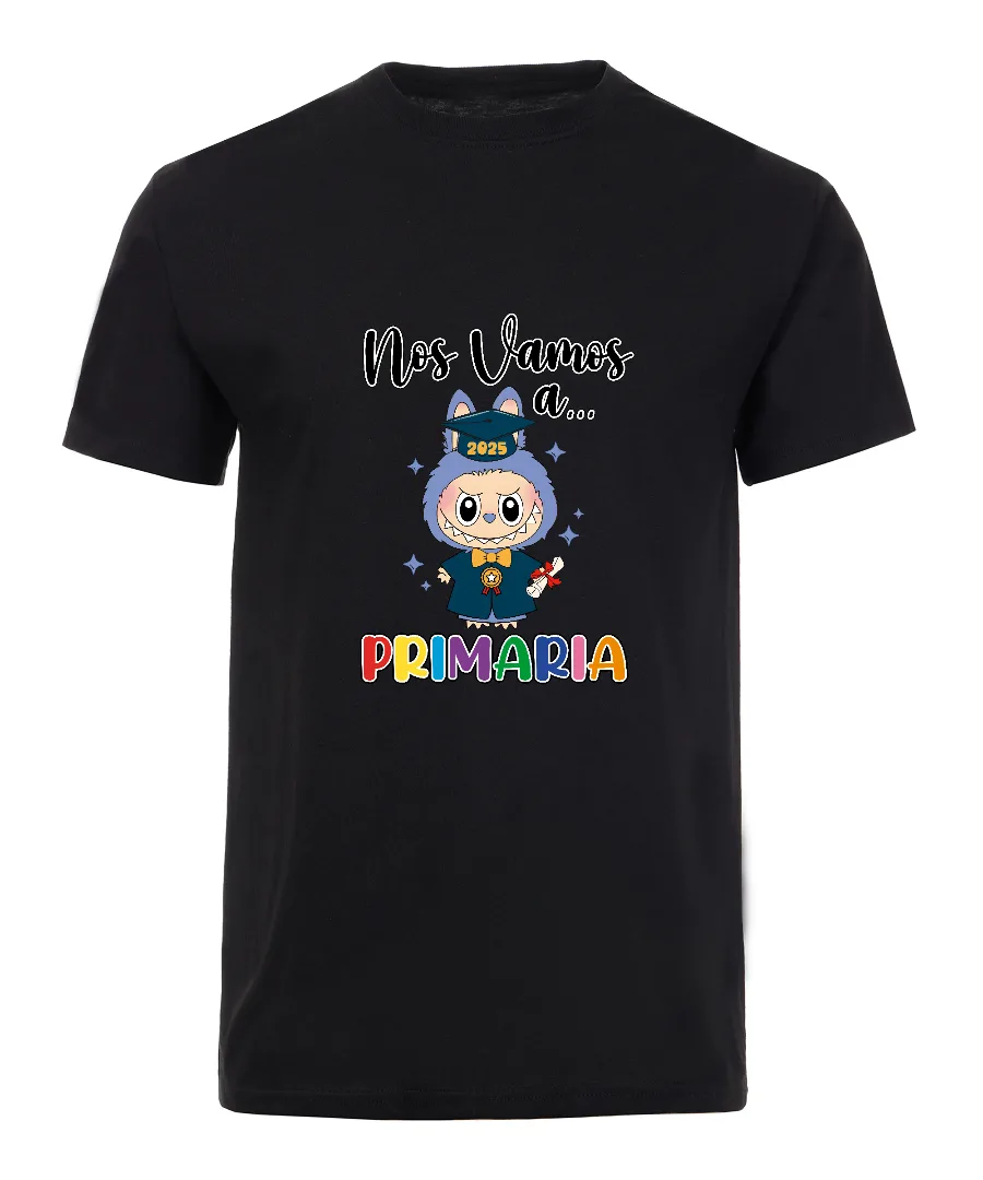 Playera con diseño Primaria Nos Vamos Graduación